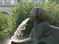  Paris  - La place du Chatelet La fontaine du chatelet - dite du palmier  014